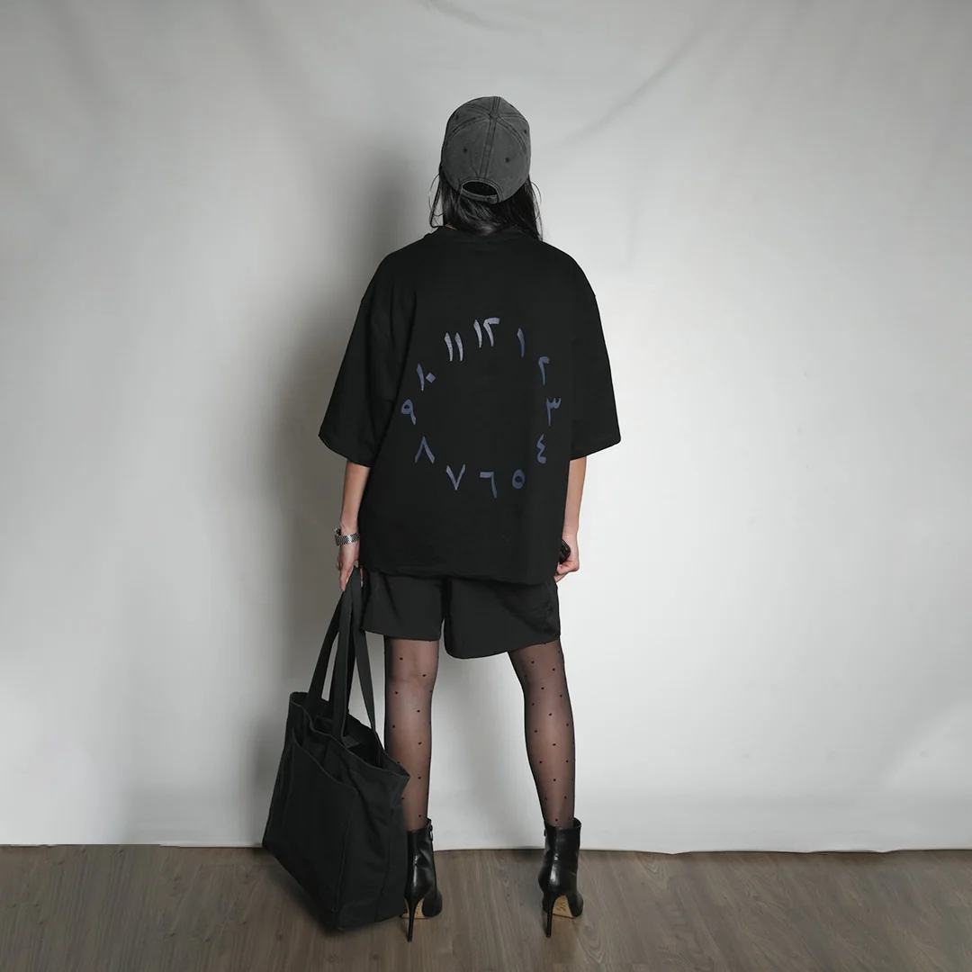 ALWAGHT BLACK TEE — 6