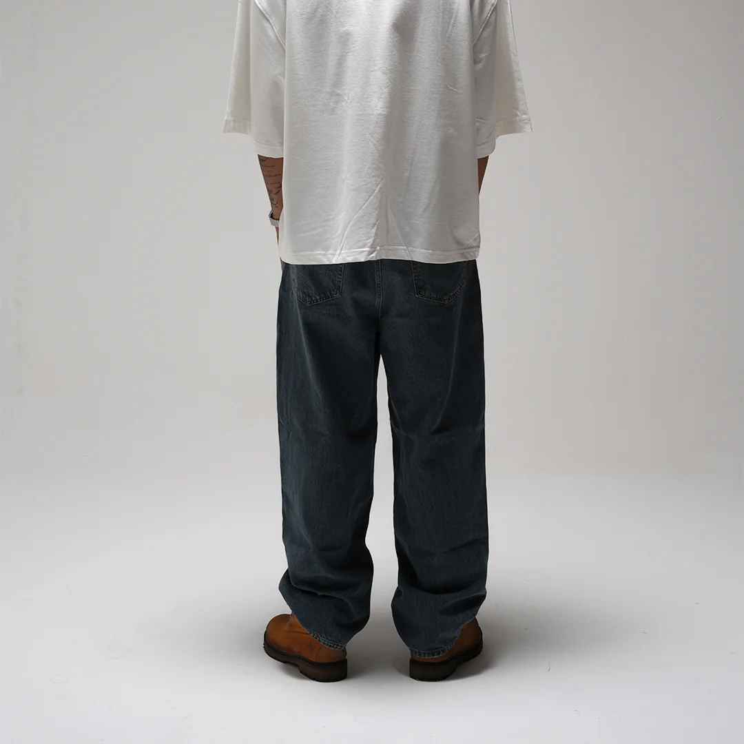 BLUE DENIM PANTS — 2