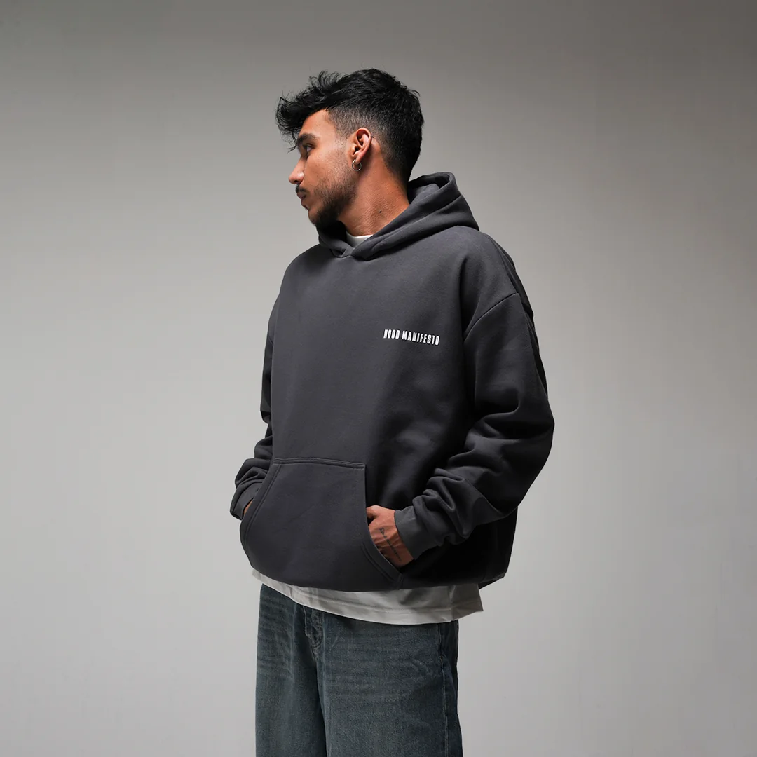 GRAY HOODIE — 1