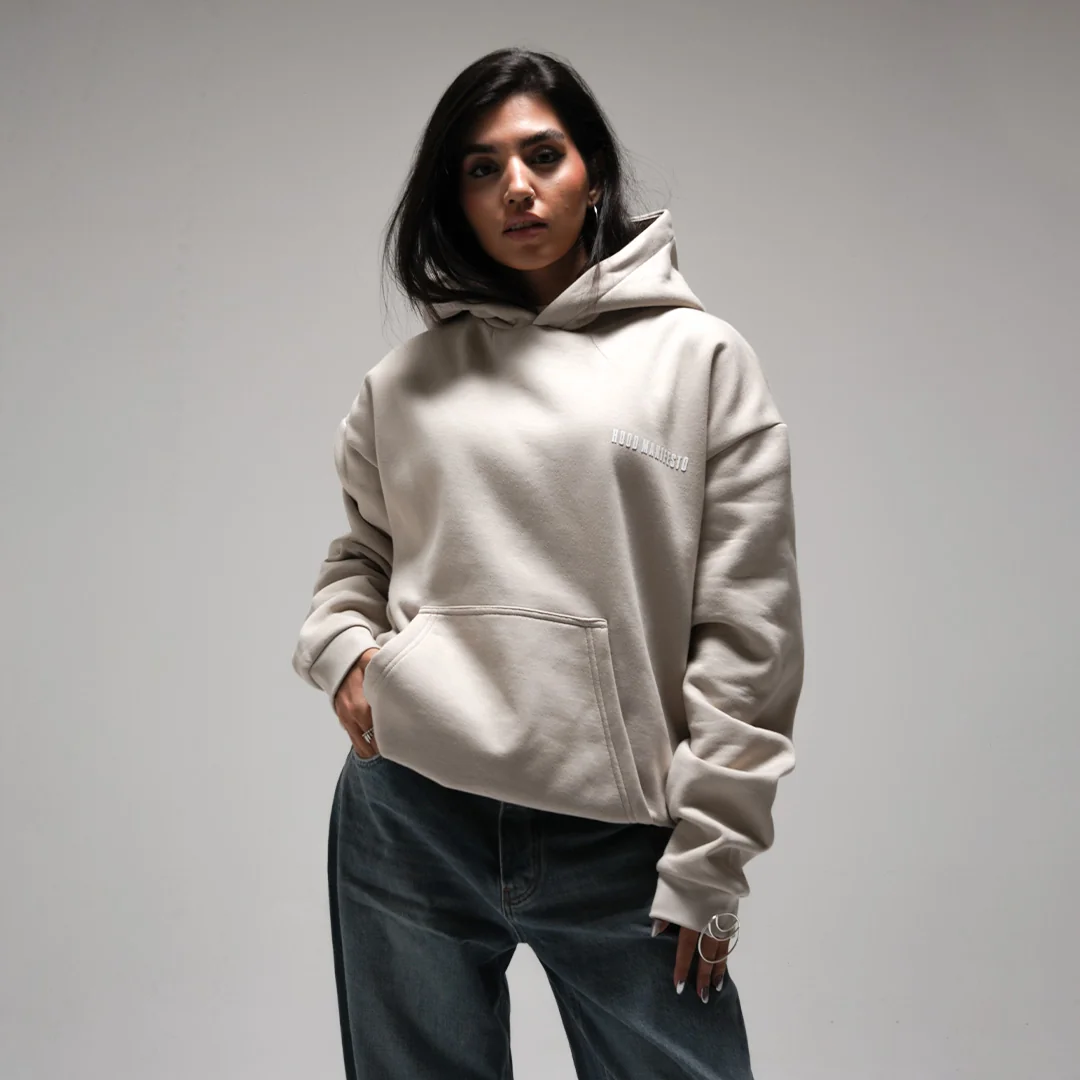 KHAKI HOODIE — 2