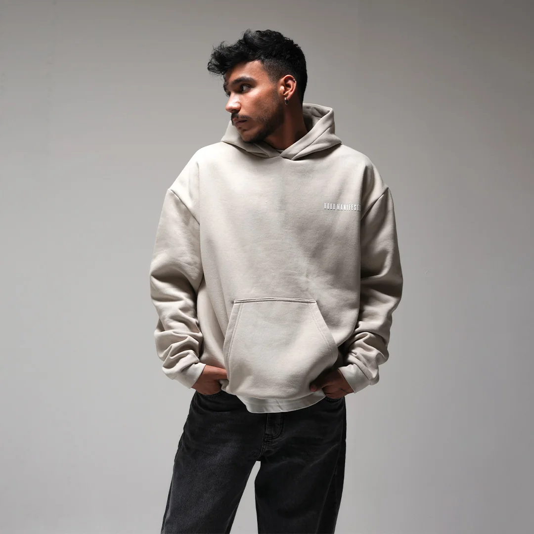 KHAKI HOODIE — 8