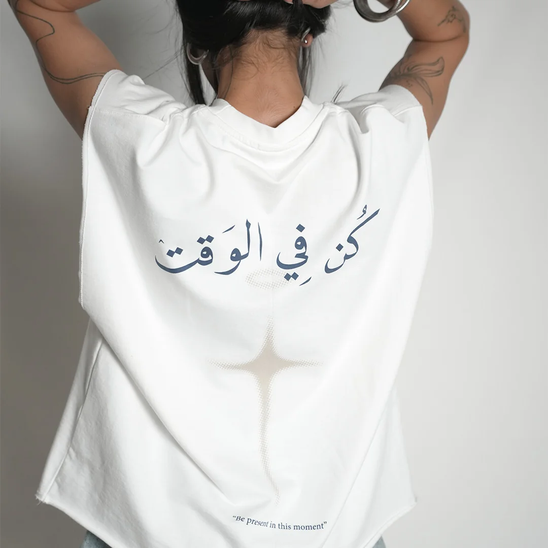 TYPOGRAPHY SLEEVELESS TEE — 1