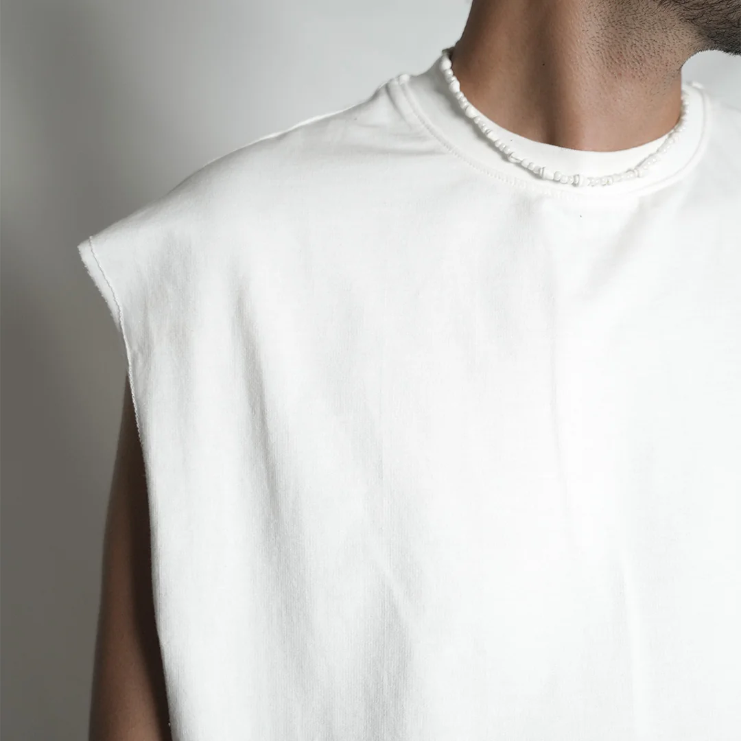 TYPOGRAPHY SLEEVELESS TEE — 6