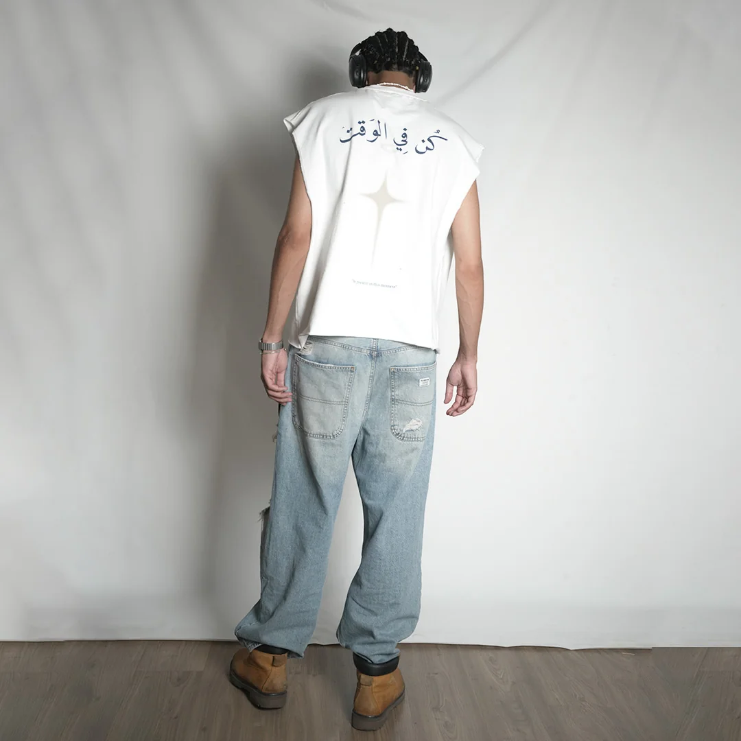 TYPOGRAPHY SLEEVELESS TEE — 7