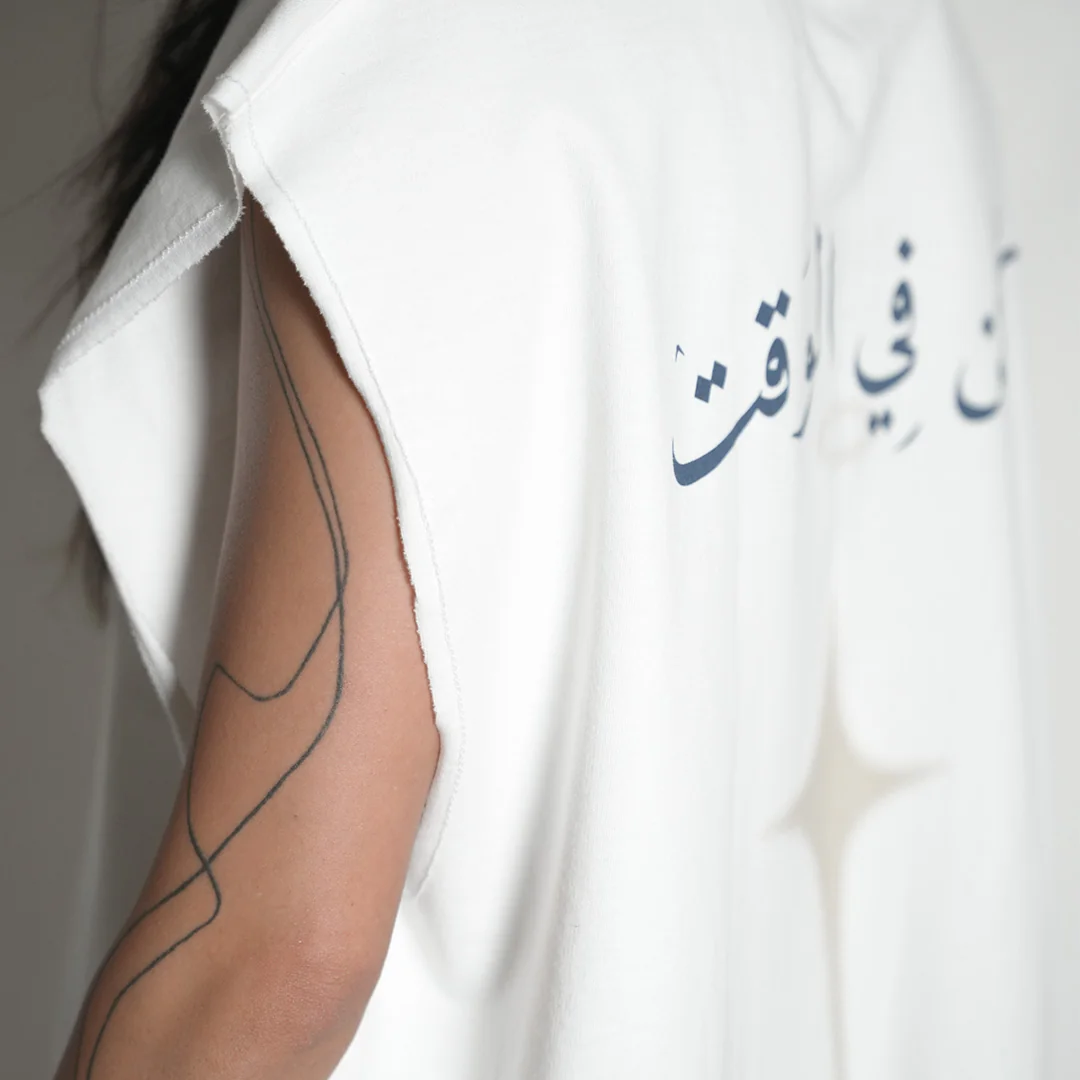 TYPOGRAPHY SLEEVELESS TEE — 8