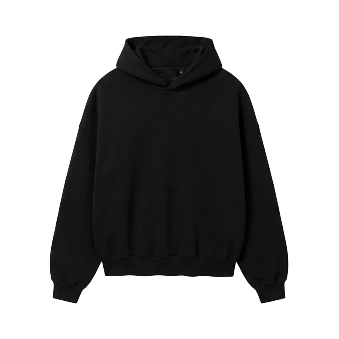 STATEMENT BLACK HOODIE — 4