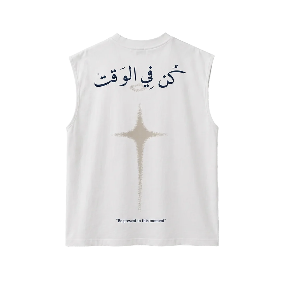 TYPOGRAPHY SLEEVELESS TEE — 4