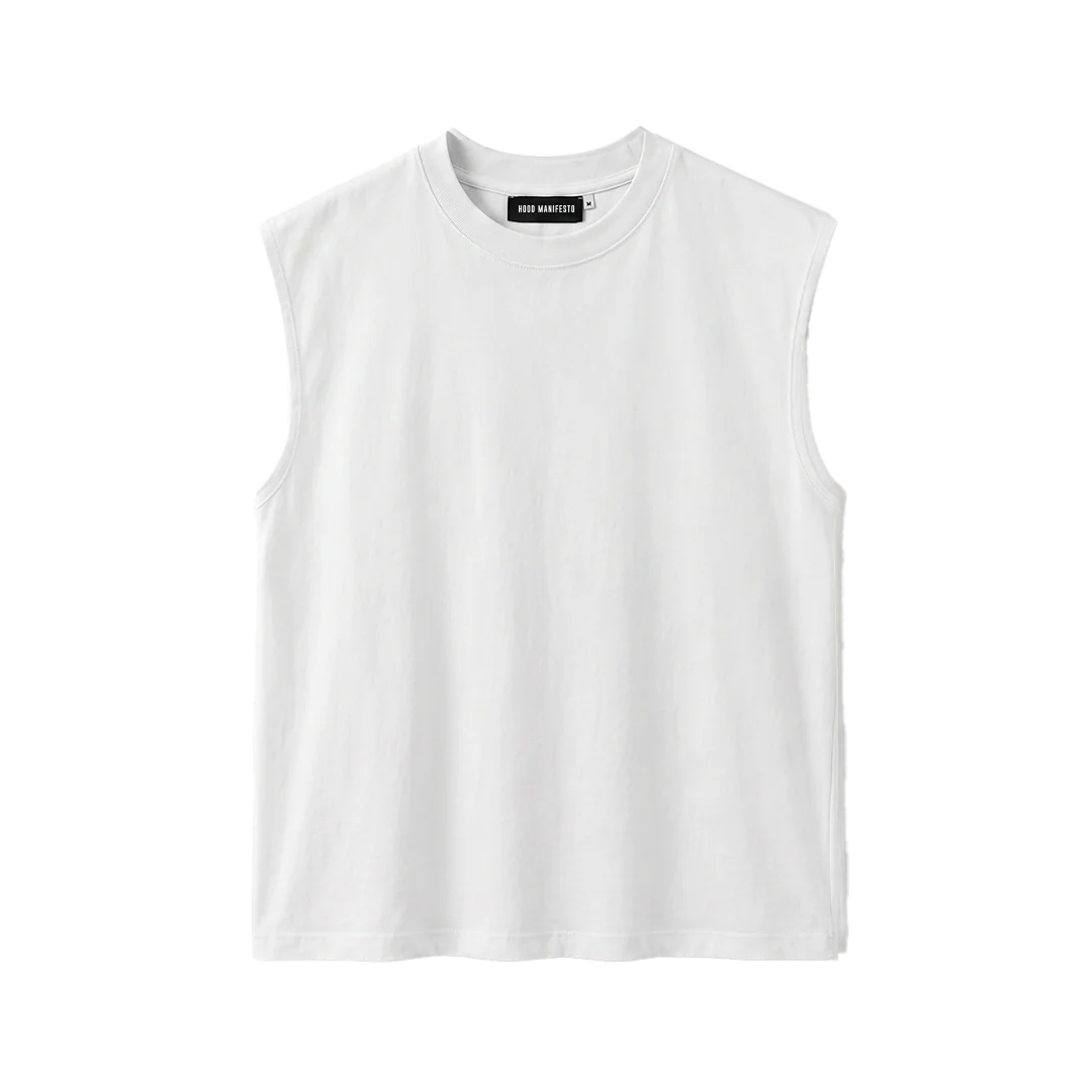 TYPOGRAPHY SLEEVELESS TEE — 3